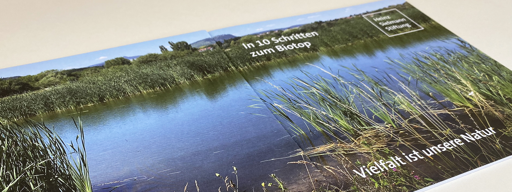 Broschüre Heinz Sielmann Stiftung - In 10 Schritten zum Biotop
