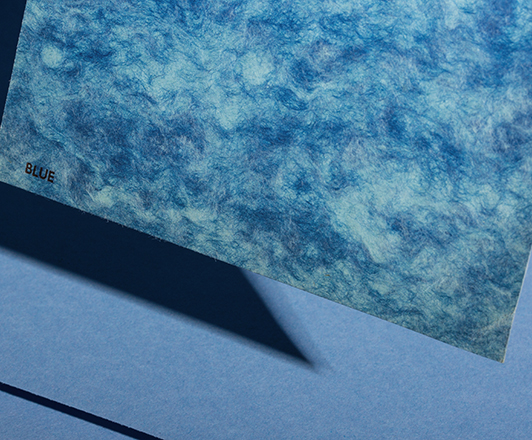 Blaues Colorplan Papier