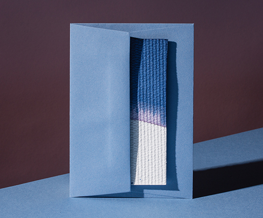 Umschlag in Colorplan New Blue