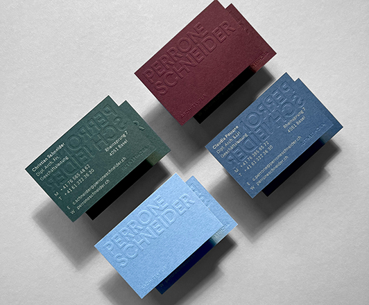 Visitenkarten Perrone Schneider