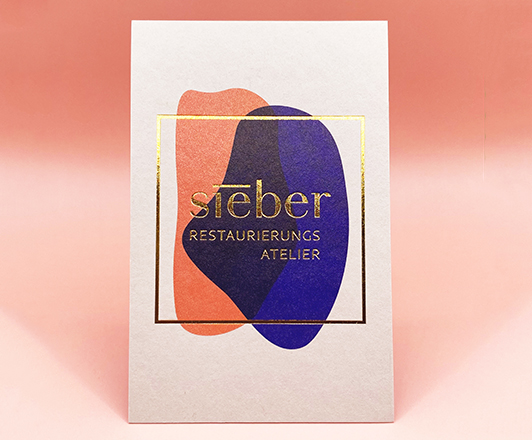 Visitenkarte Sieber