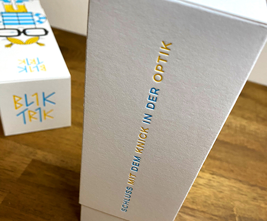 Brillenverpackung