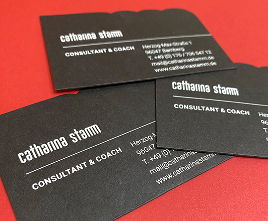 Visitenkarten Catharina Stamm