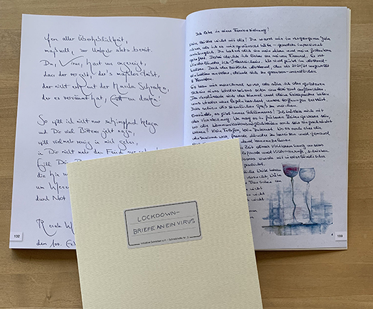 Initative Schreiben Briefe an ein Virus