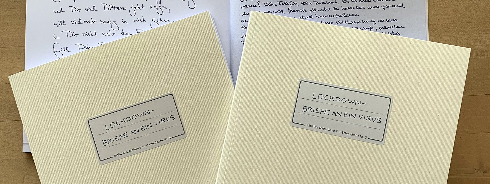 Initative Schreiben Briefe an ein Virus