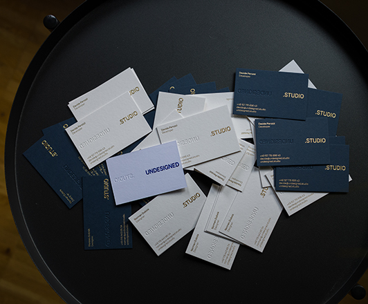 Visitenkarten UNDESIGNED